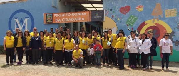Voluntários que atuaram na edição de novembro de 2014, em Comunidade Quilombola 