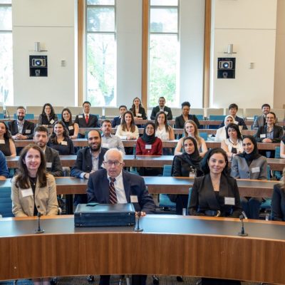 Na última sexta-feira (24/04), a magistrada Patrícia Dorigoni Hartmann participou do 2026 JSD Roundtable, realizado no Washington College of Law, em Washignton D.C. O evento reuniu doutorandos em Direito de diversas instituições norte-americanas, dentre elas Yale, Columbia, Georgetown, Pennsylvania e Stanford.