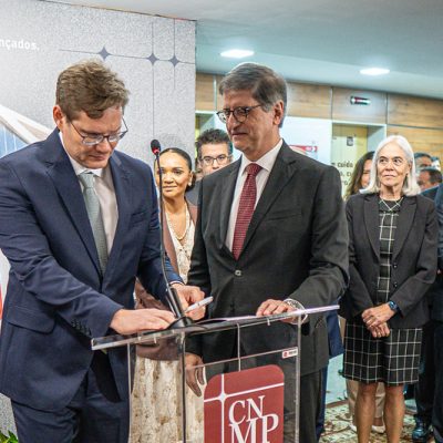 22/6/2026 – Solenidade de posse dos conselheiros Carl Smith e Márcio Barra Lima.