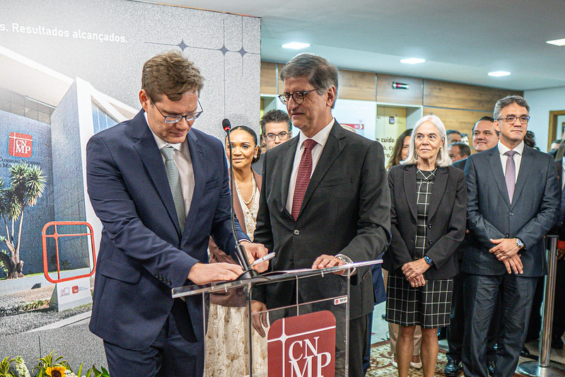 22/6/2026 – Solenidade de posse dos conselheiros Carl Smith e Márcio Barra Lima.